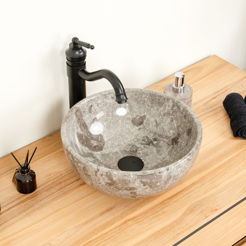 Lavabo appoggio marmo - in,