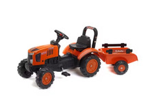Trattore  a pedali Kubota con rimorchio F2065AB