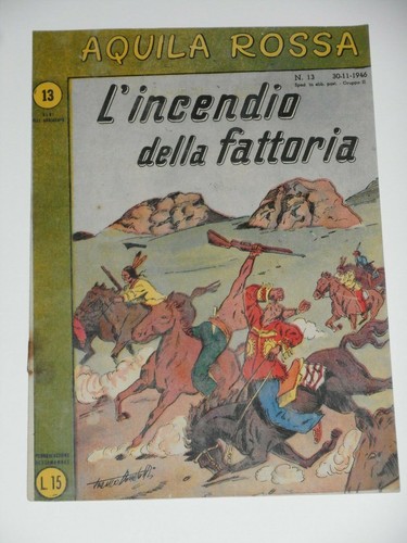 Aquila rossa numero - rossa, 13***