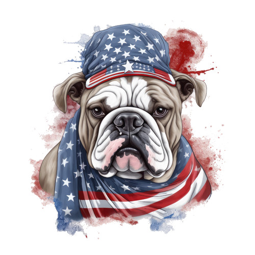Adesivi auto bulldog inglese - adesivi,
