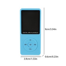 Lettore MP3 64 GB Lettore Musicale 1 8 Schermo Lettore Musicale MP3 Portatile Con 5G6U