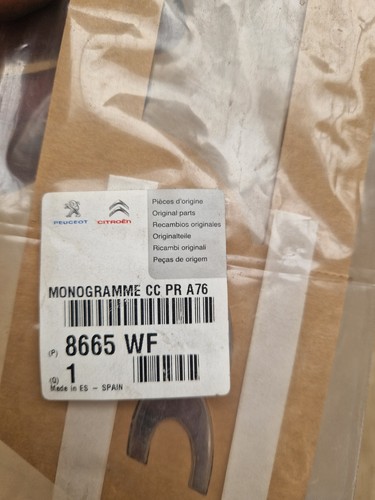 8665wf scritta psa originale - psa,