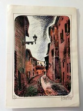 PANTIERI PIER CLAUDIO  LITOGRAFIA nr. 35 di 100. Misura 34 X 24 Cm.