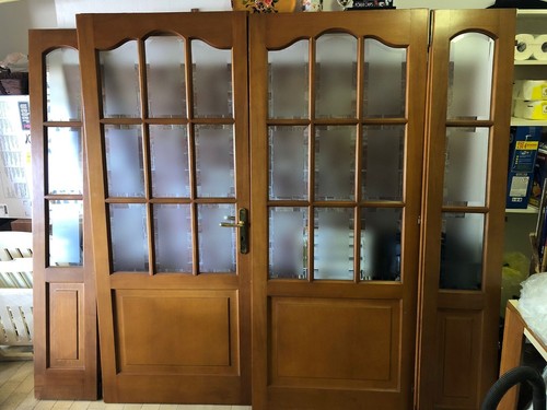 Doppia porta legno noce - doppia, in