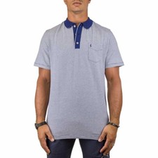 Siviglia Polo da Uomo in Cotone Blu tg XXL Regular T-Shirt -49% OCCASIONE