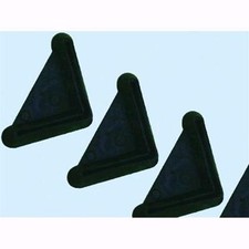 Piedini per montanti scaffalature a bulloni Conf. 4 Pz