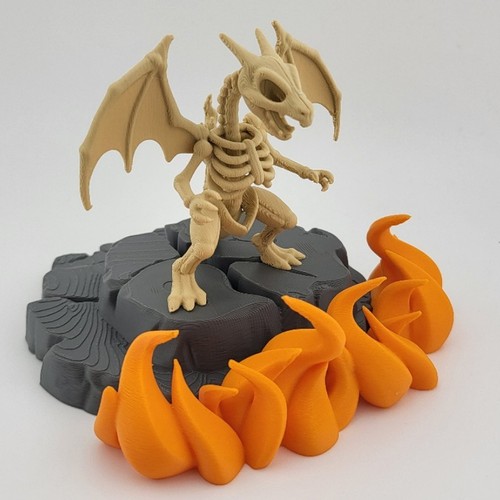Charizard skeleton action - charizard,