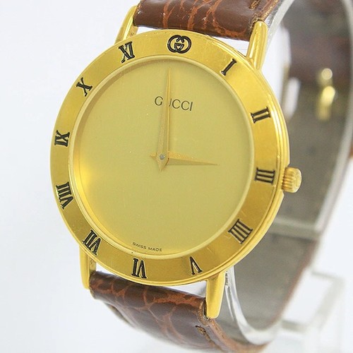 Gucci 3000 quadrante oro - quadrante,