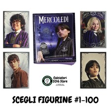 Panini Mercoledì 2 / Wednesday Stickers Figurine 1-100 a scelta