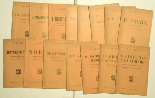 Lotto libretti opera - 15, d'opera