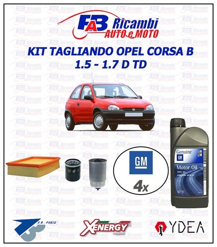 Kit tagliando opel - opel, b