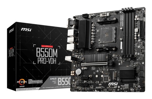 Msi b550m pro - pro-vdh, madre