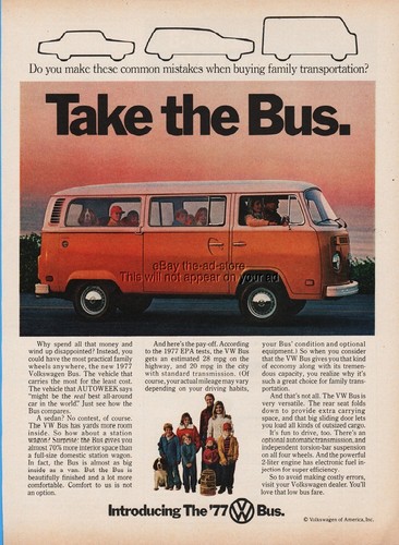 1977 bus microbus - vw,
