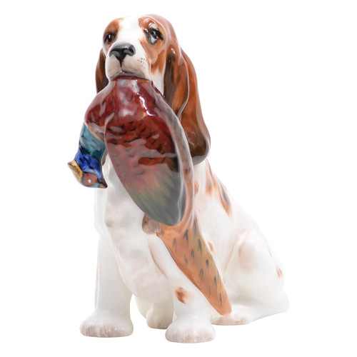 Cocker spaniel con fagiano - spaniel,