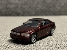 Matchbox BMW Serie 3 Coupé E46 Modellino Auto 1999 Diecast Rot 50 Anniversario