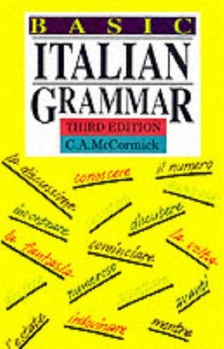 Basic italian grammar - italian,