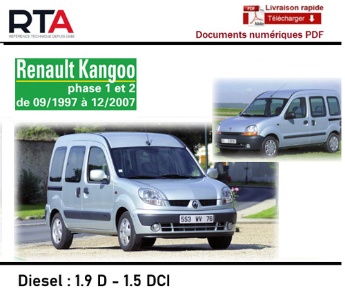 Renault kangoo ph1 - 2, rta