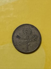 Lire 1958 moneta - 20,
