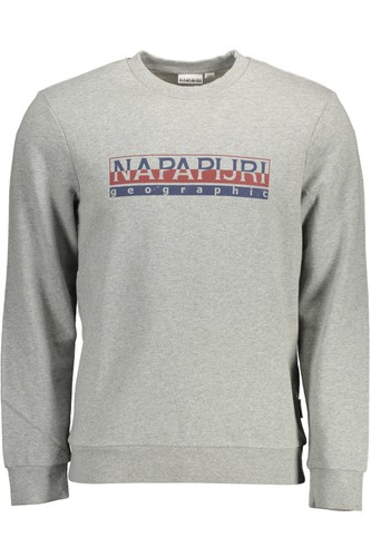 Napapijri felpa senza - zip, uomo
