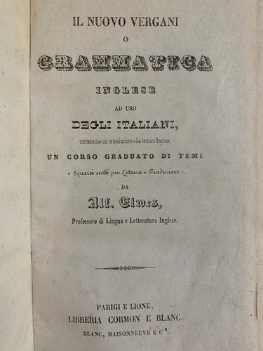 Nuovo vergani grammatica - l,