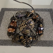 Portabottiglie vino MCM ottone