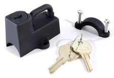 Lucchetto casco nero black per