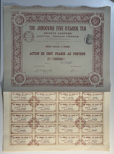 Certificato azionario - certificato,