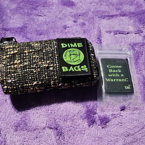 Dime bags pochette nera - nera, con