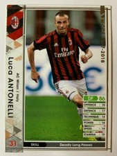 Luca ANTONELLI Milan WCCF Panini 2017 2008 N.A19/51