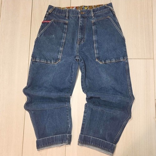 Jeans denim y2k fubu blu - jeans,