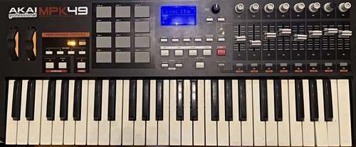 Akai mpk49 midi keyboard - midi,