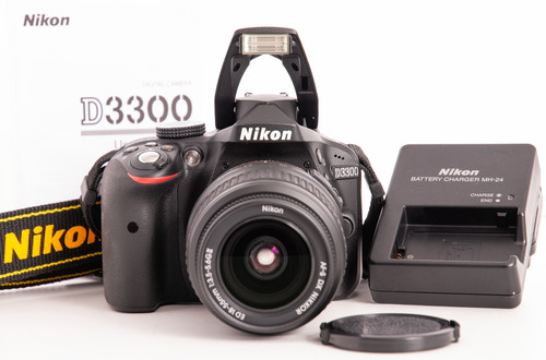 Nikon d3300 obiettivo 18 55 - +,