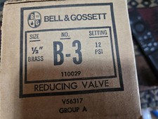 Bell & Gossett Pressure Reducing Valve For Hot Water Heating Systems