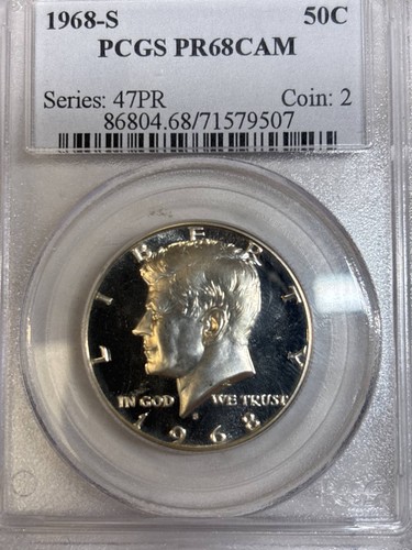 1968 mezzo dollaro kennedy - 1968,