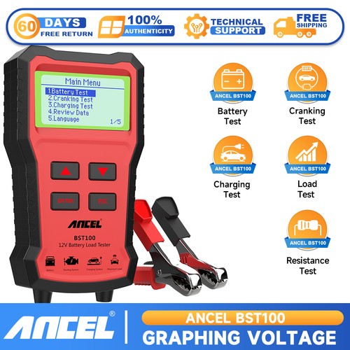 Ancel bst100 12v tester - 12v,