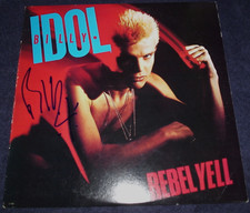 BILLY IDOL SIGNED RECORD