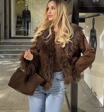 ZARA GIACCA PELLICCIA