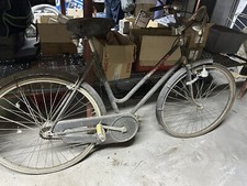 Bicicletta Donna da Passeggio Beige Monotubo Misura 26 Bici da città con Cestino