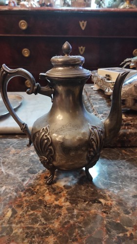 Teiera caffettiera peltro - teiera/caffettiera, in