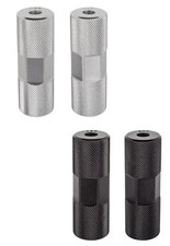 Axle pegs black - axle, zigrinato