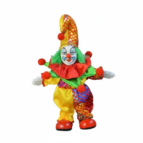 Bambola pagliaccio ceramica - bambola,