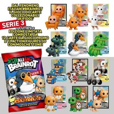 SKIFIDOL ITALIAN BRAINROT  3D CUTIES SERIE 3 + CARD-SCEGLI I PERSONAGGI CHE VUOI