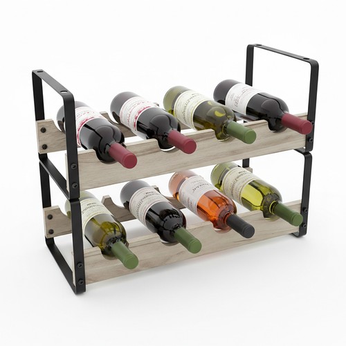 Portabottiglie scaffale vino - portabottiglie,