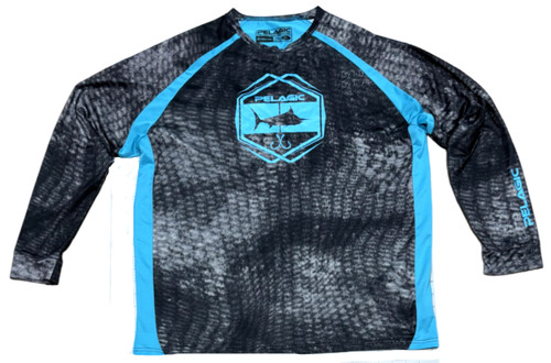 Tshirt pelagic blu - pelagic, nera
