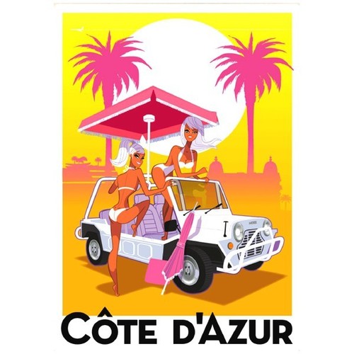 Austin mini moke cote azur - mini,