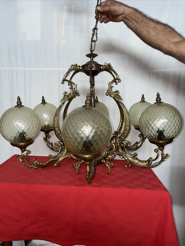 Grande antico lampadario - grande,