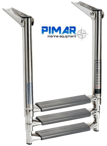 Scaletta inox ribaltabile - scaletta,