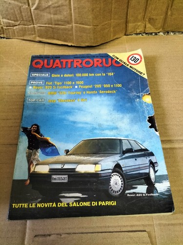 Rivista epoca quattroruote - rivista, d'epoca
