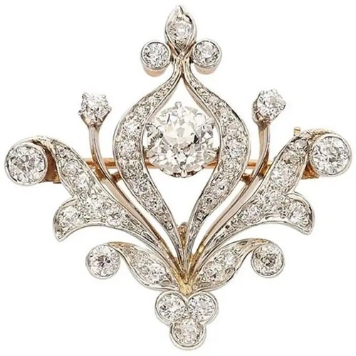 Spilla sposa taglio tondo - taglio,