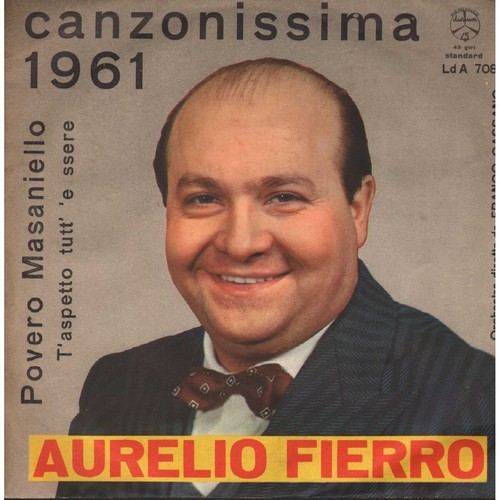 Aurelio fierro vinile - fierro, 7"